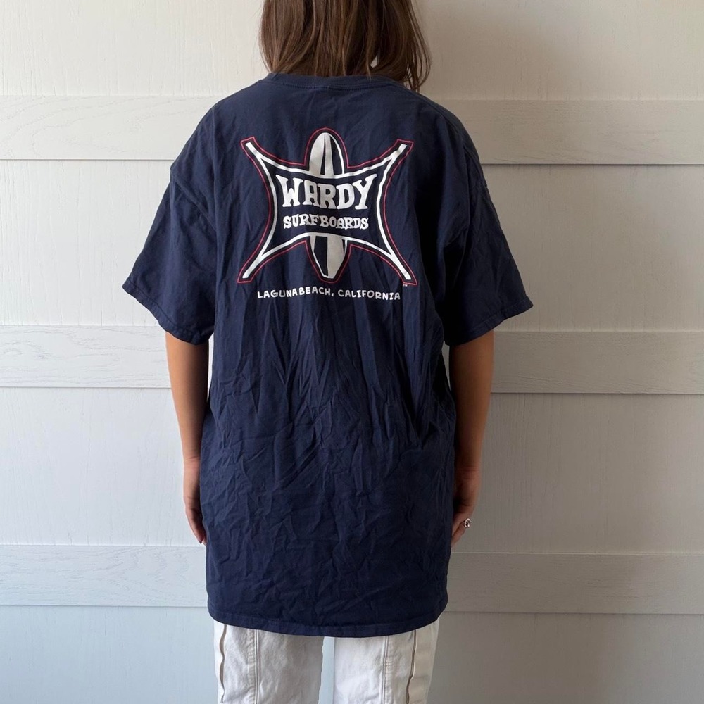 Vintage Laguna Beach Wardy Surfboards Graphic T-Shirt